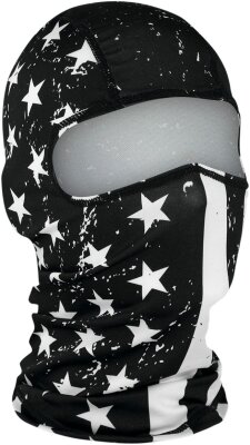 Balaclava Bk/wh Flag