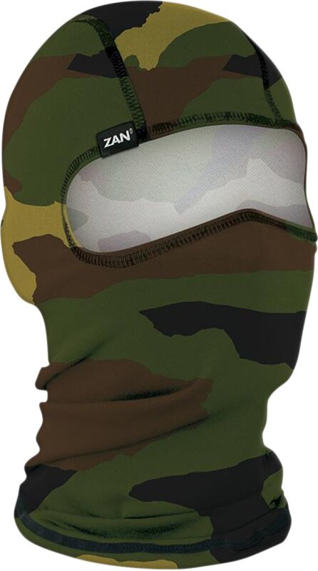 Balaclava Poly Wood Camo