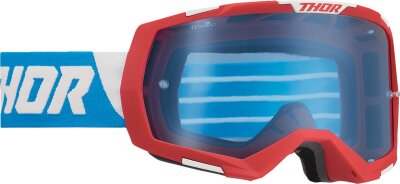 Goggle Regiment Rd/wh/bl