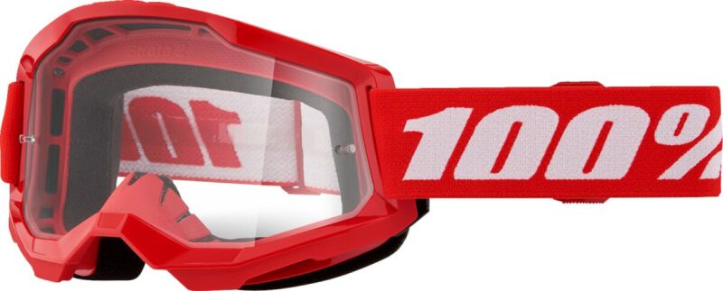 Goggle Strata 2 Red Clr