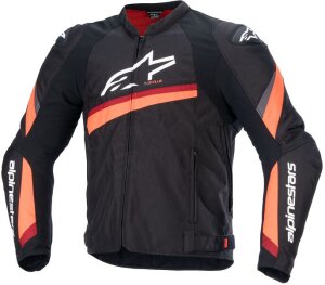 Jacket T-gp+r V4 Black/red L
