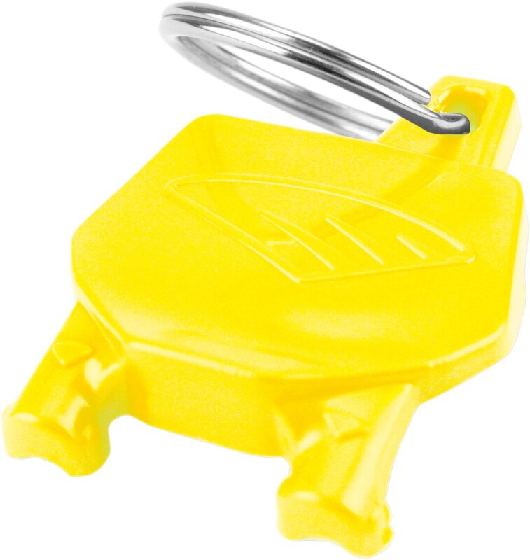 Cycra Plate# Key-ring Ye