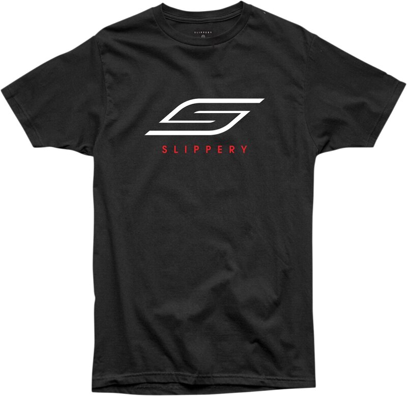 Tee Slippery Bk Md