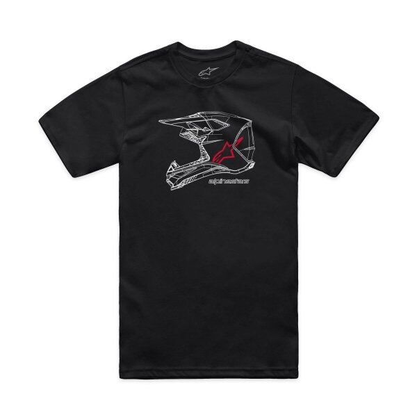 Tee Csf Mx Helmet Blk S