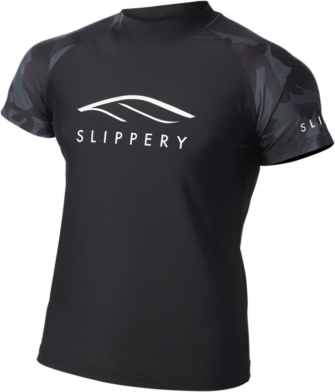 Rashguard Ss Bk/camo Md