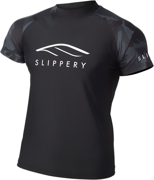 Rashguard Ss Bk/camo Md