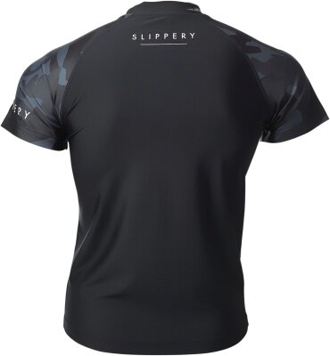 Rashguard Ss Bk/camo Md