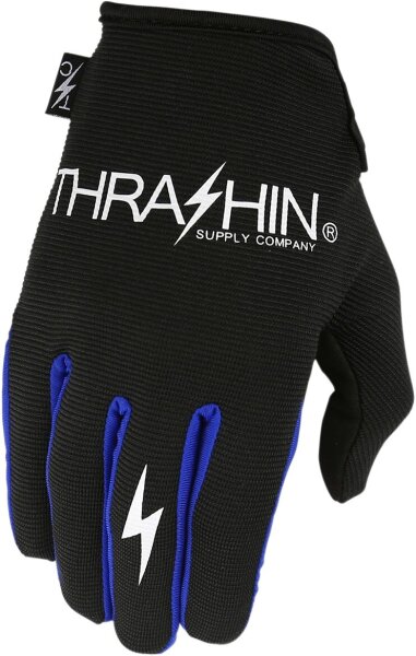 Glove Stlth Blk/blu Md