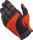 Gloves Moto Org/blk Lg