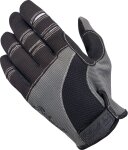 Gloves Moto Gry/blk Md