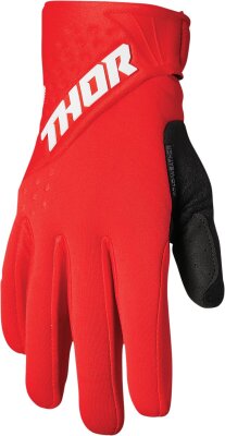 Glove Spectrum Cold Rd/wh Lg