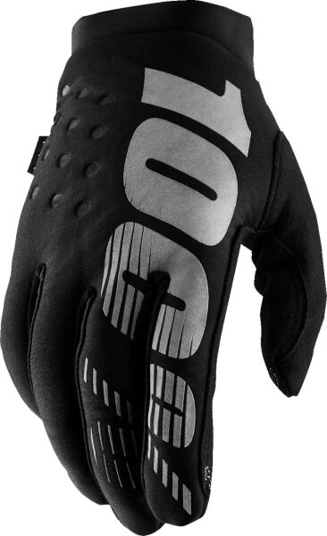 Glove Wm Brisk Bk/gy Xl