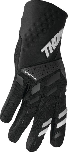Glove Wmn Spectrum Bk/wh Sm