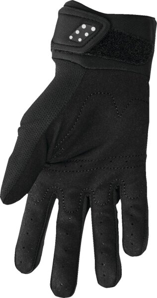 Glove Wmn Spectrum Bk/wh Md