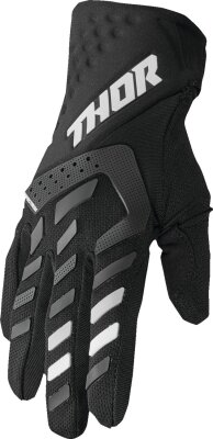 Glove Wmn Spectrum Bk/wh Md