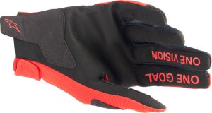 Glove Yth Radar Red/sl M