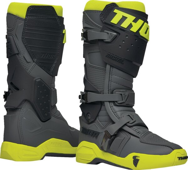 Boot Radial Gy/flo Yl 12