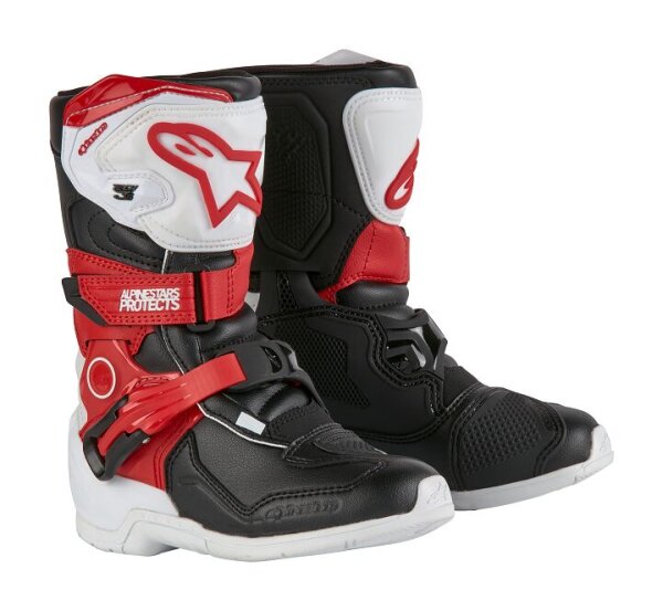 Boot T3s Kids Wt/bk/r 11