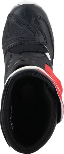 Boot T3s Kids Wt/bk/r 12