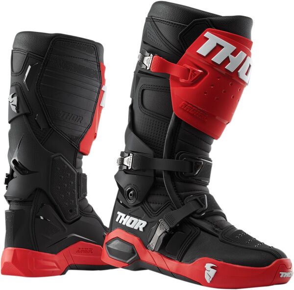 Boot Outslradial Bk/rd 11