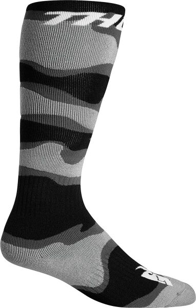 Sock Mx Camo Gy/wh 6-9