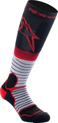Sock Mx Pro Blk/gy/red M