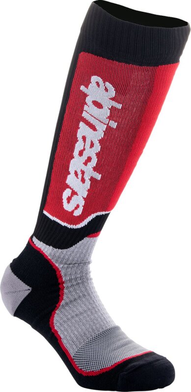 Sock Yth Mx+ Blk/red/gy