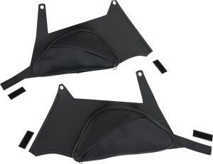 Dual Pouches Ballistic Black S