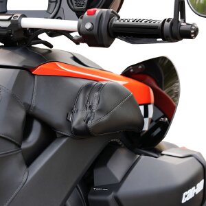 Dual Pouches Ballistic Black S