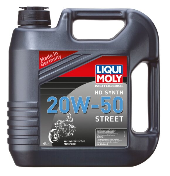Hd Synt 20w-50 Street 4l