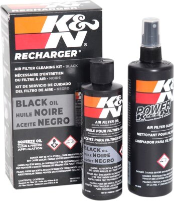 Air Filter Care Kit Black