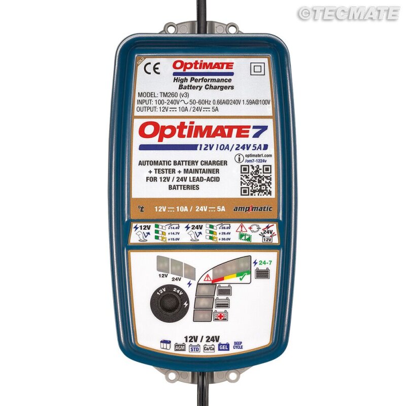 Charger Optimate 7 12/24v