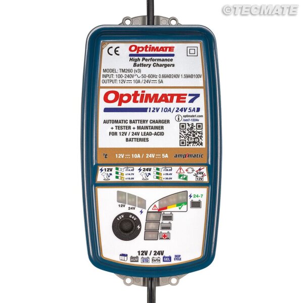 Charger Optimate 7 12/24v