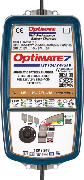Charger Optimate 7 12/24v