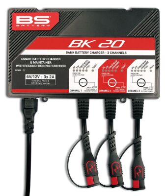 Charger Bk20 12v 3x2a