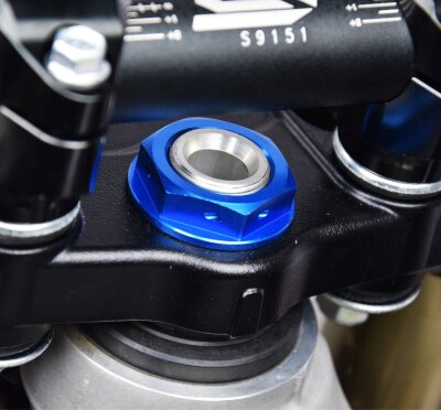 Steering Stem Nut Bl