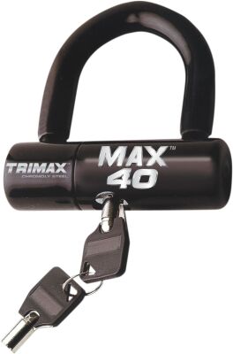 Lock-disc U-lock Black