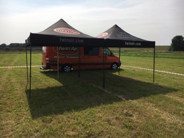 Twin Air Canopy 3mx3m Steel