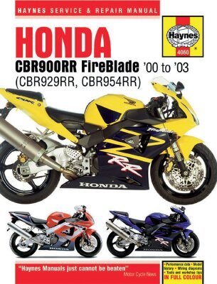 Manual Hay Cbr929/954