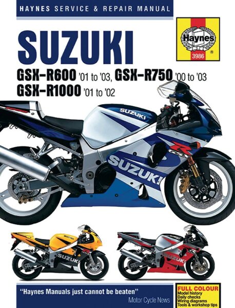 Manual Hay Suz Gsxr