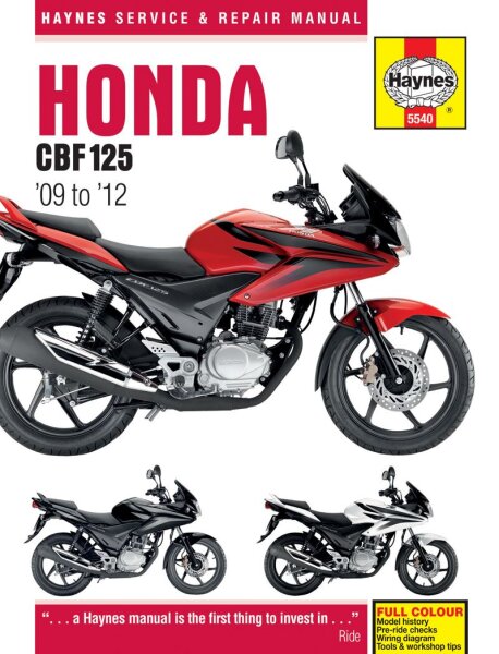 Honda Cbf125 (09-17)