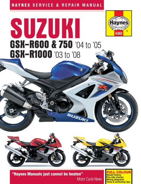 Suzuki Gsx-r6/750(04-05)r