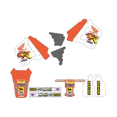 Graphic Kit Team Honda 91