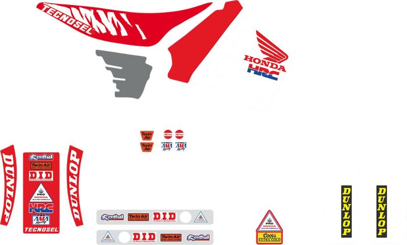 Graphic Kit Honda Usa 91