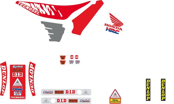 Graphic Kit Honda Usa 91