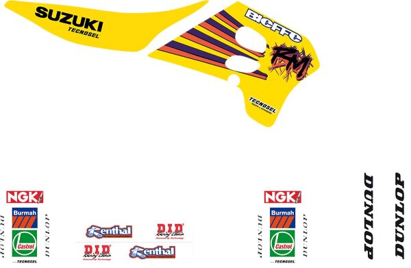 Graphic Kit Team Suz 93