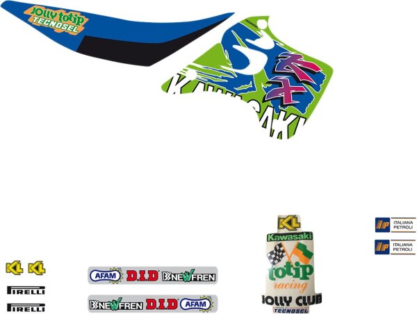 Graphic Kit Team Kawa 93
