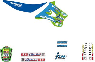 Graphic Kit Team Kawa 97