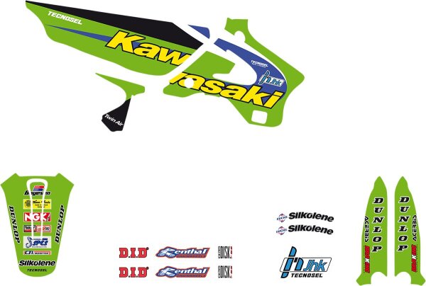 Graphic Kit Team Kawa 98