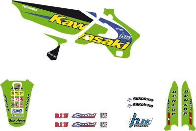 Graphic Kit Team Kawa 98